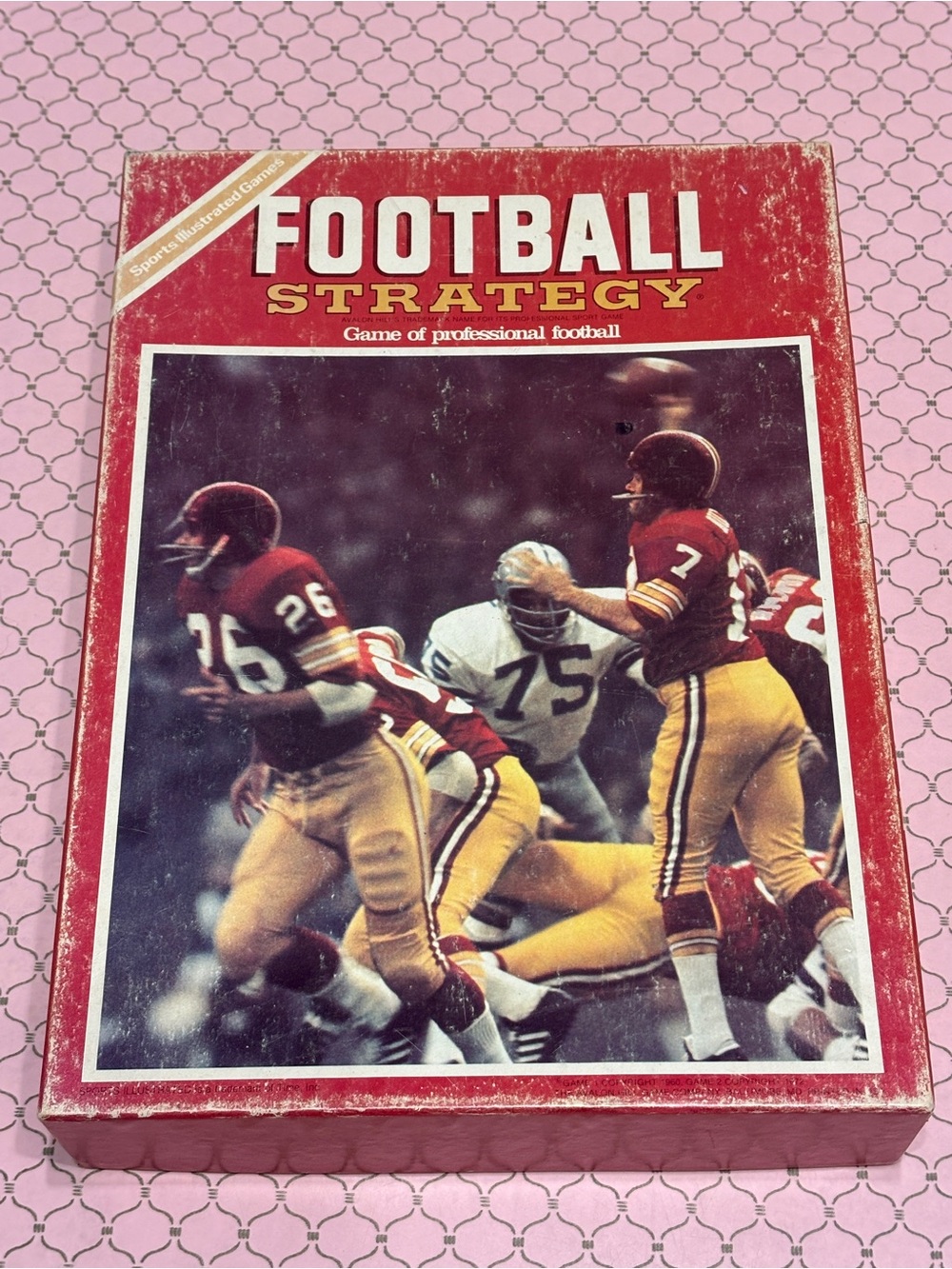 Football Strategy Sports Illustrated Avalon Hill Vintage Board Game Complete